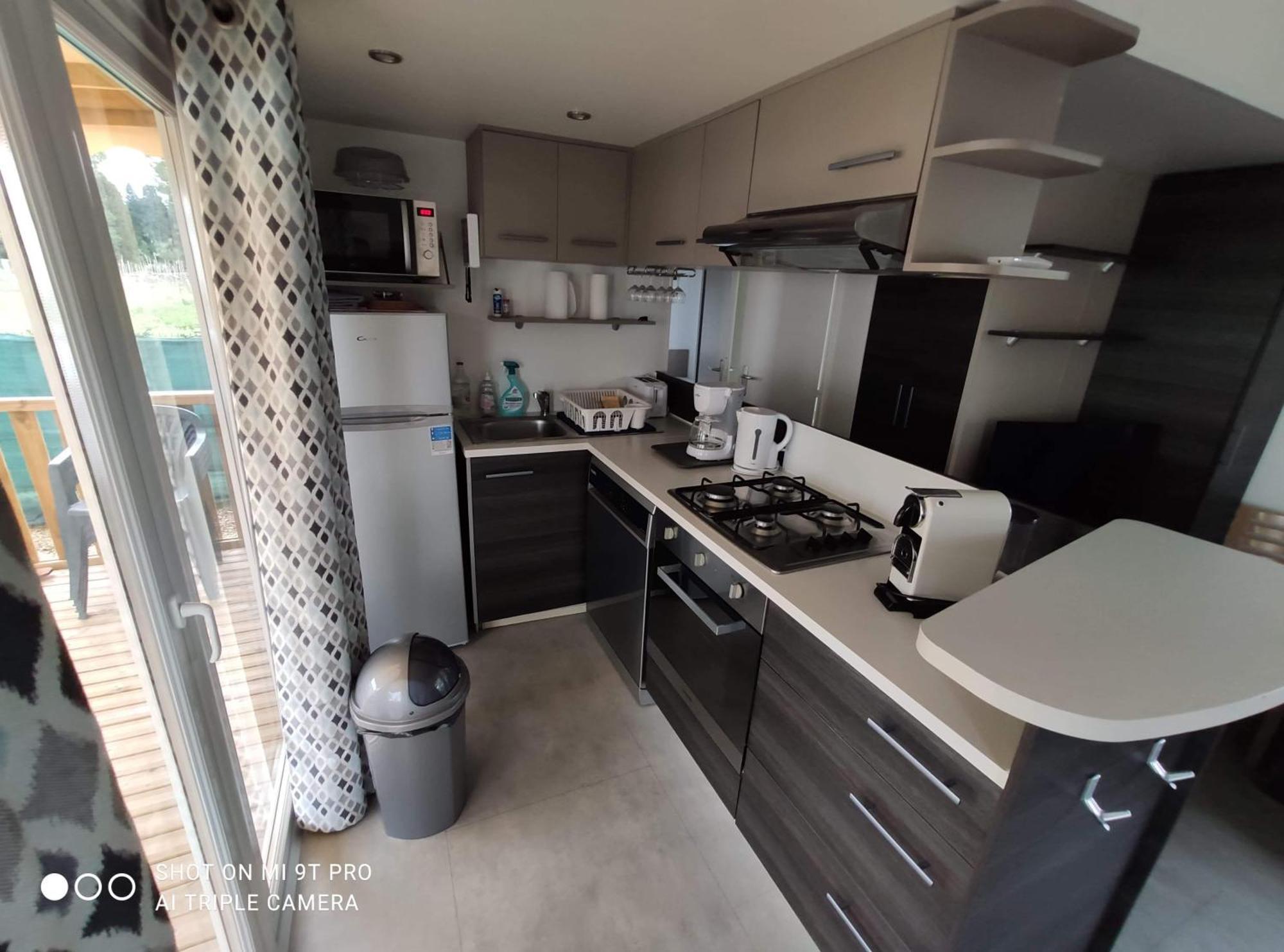 Mobilehome 8 Personnes Avec Clim Situe Aux Sables Du Midi วัลราส์-ปลาจ ภายนอก รูปภาพ
